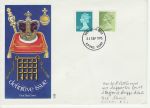1975-09-24 Definitive Stamps Ilford Philart FDC (75425)