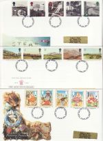 1994 Bulk Buy x6 First Day Covers With fdi Pmks (75458)