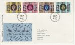 1977-05-11 Silver Jubilee Stamps BUREAU FDC (75467)