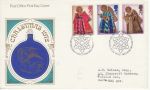 1972-10-18 Christmas Stamps Bureau FDC (75495)