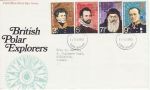 1972-02-16 Polar Explorers Stamps Yeovil FDC (75497)
