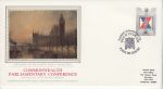 1986-08-19 Parliamentary Conf London SW1 Silk FDC (75526)