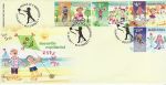 2017 Romania Childhood Games Stamps FDC (75559)