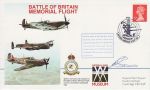 1991-09-15 Battle of Britain Nigel Bunn Signed Cover (75588)