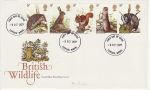 1977-10-05 Wildlife Stamps Luton FDC (75640)