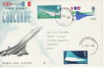 1969-03-03 Concorde Stamps Forces 50 cds FDC (75721)
