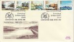 1981-06-24 National Trust Stamps Leicester Philart FDC (75898)