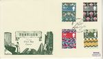 1982-07-23 Textiles Stamps Rochdale Philart FDC (75903)