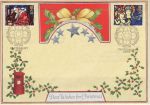 1992-11-10 Christmas Stamps Handmade FDC (75944)
