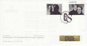 1999-06-15 Royal Wedding Stamps Windsor FDC (76529)