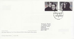1999-06-15 Royal Wedding Stamps Windsor FDC (76530)