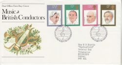 1980-09-10 British Conductors Stamps Bureau FDC (76544)