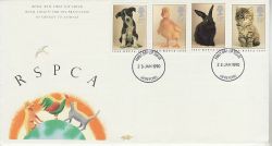 1990-01-23 RSPCA Stamps Hereford FDI (76549)