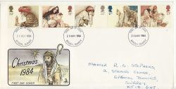 1984-11-20 Christmas Stamps Epsom FDC (76615)