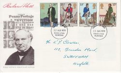1979-08-22 Rowland Hill Stamps Kings Lynn FDC (76630)