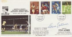 1980-10-10 Sport Norfolk County Football Signed FDC (76651)
