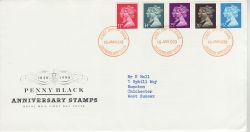 1990-01-10 Penny Black Anniv Definitive Chichester FDC (76680)