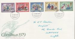 1979-11-21 Christmas Stamps  Kings Lynn FDC (76682)