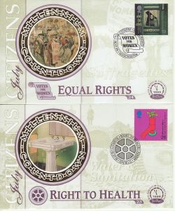 1999-07-06 Citizens Tale Stamps x4 Benham FDC (76747)
