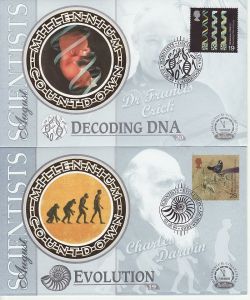 1999-08-03 Scientists Tale Stamps x4 Benham FDC (76748)