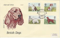 1979-02-07 British Dogs Stamps London SW FDC (76780)