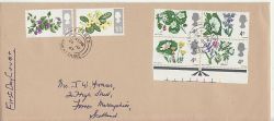 1967-04-24 British Flowers Stamps Forres cds FDC (76886)