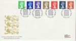 1990-09-04 Definitive Stamps Windsor FDC (76050)