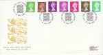 1996-06-25 Definitive Stamps Windsor FDC (76054)