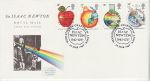 1987-03-24 Isaac Newton Stamps Woolsthorpe FDC (76220)