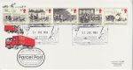 1984-07-31 Mailcoach Stamps Washington FDC (76226)