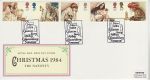 1984-11-20 Christmas Stamps Glastonbury FDC (76227)