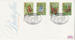 1981-05-13 Butterflies Stamps Loughborough FDC (76236)
