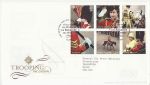 2005-06-07 Trooping The Colour Stamps T/House FDC (76294)