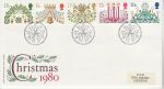 1980-11-19 Christmas Stamps Bethlehem FDC (76341)
