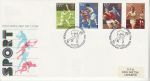 1980-10-10 Sport Stamps Crystal Palace London SE19 FDC (76342)
