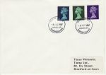 1967-08-08 Definitive Stamps Coventry FDC (76353)