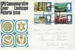 1966-05-02 Landscapes Stamps Phos London FDC (76372)