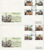 1981-09-23 Fishing Industry Gutters Maidstone x2 FDC (76401)