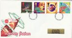 1995-06-06 Science Fiction Stamps Watford FDI FDC (76494)