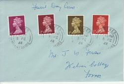 1968-02-05 Definitive Stamps Forres cds FDC (77044)