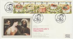 1995-08-08 Shakespeare Stamps Stratford FDC (77139)