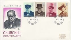 1974-10-09 Churchill Stamps Southampton FDC (77213)