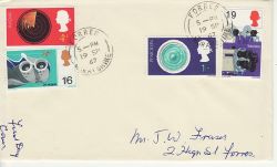 1967-09-19 British Discoveries Stamps Forres cds FDC (77261)