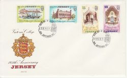 1977-09-29 Jersey Victoria College Stamps FDC (77285)