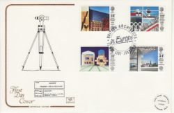 1987-05-12 Architects in Europe London W1 FDC (77346)