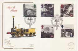 1994-01-18 The Age of Steam Stamps Didcot FDC (77351)