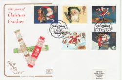 1997-10-27 Christmas Stamps Finsbury Square EC2 FDC (77355)