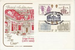 1973-08-15 Inigo Jones Stamps Wilton House FDC (77368)