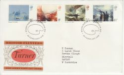 1975-02-19 British Painters Stamps London WC FDC (77387)