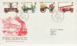 1974-04-24 Fire Service Stamps Bureau FDC (77396)